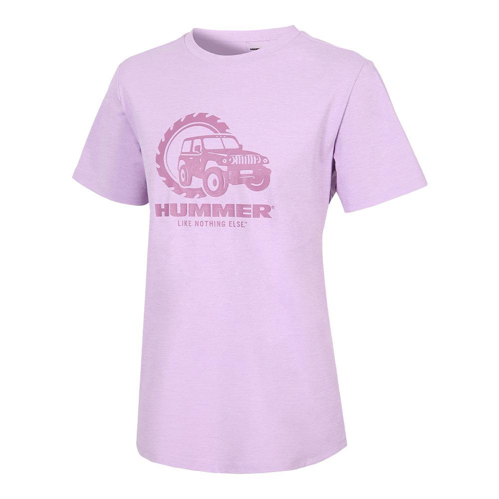Hummer Women S H5 Sports Sorona Short Sleeve T-Shirt Violet Violet/105