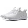 Adidas Alphabounce Ek Solid Color Lace-Up Breathable Fabric Leather Non-Slip Wear-Resistant Low-Top Casual Running Shoes Unisex Sneakers White GW4223