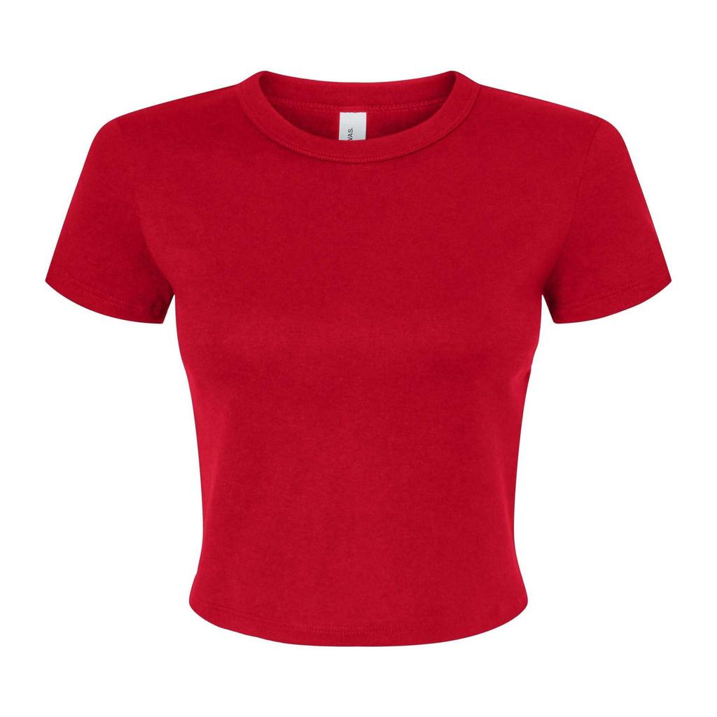 Bella + Canvas Womens/Ladies Baby Micro-Rib T-Shirt