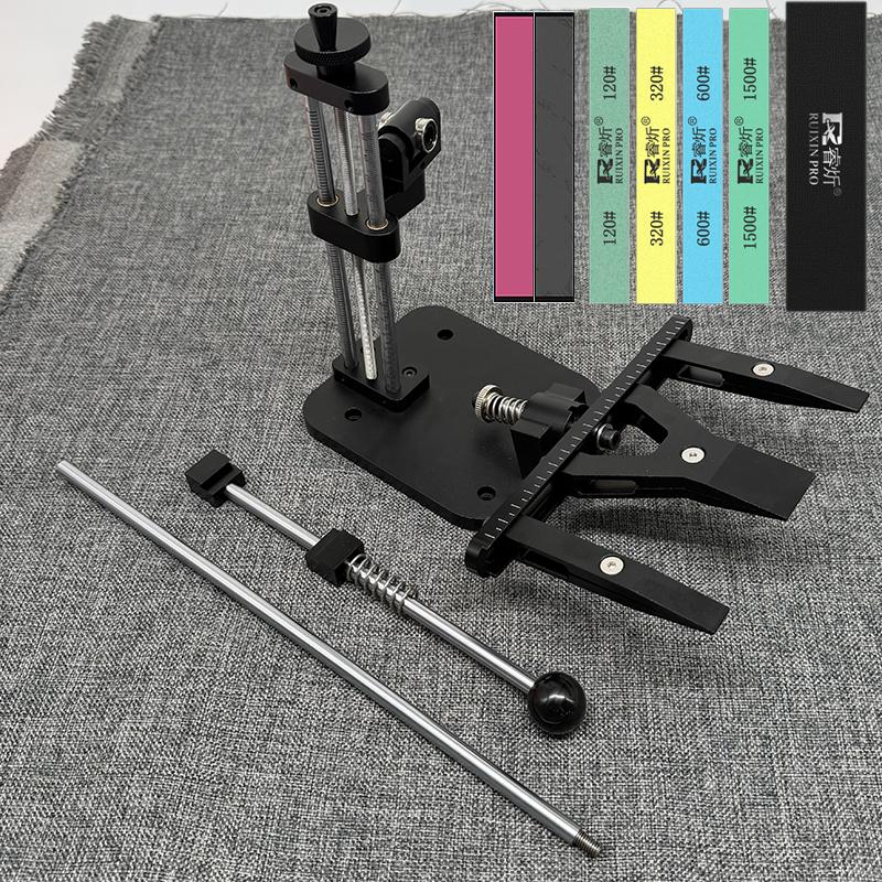 Professional Fixed-angle Knife Sharpener, Diamond Whetstone Set, Accurately Adjusts The Sharpening Angle, 360°Rotating Knife