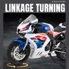 1:12 CBR1000 Alloy Motorcycle Model Metal Diecasts Toy Vehicle The Front Wheels Can Rotate Motorbike Toy for Boy Gift Collection