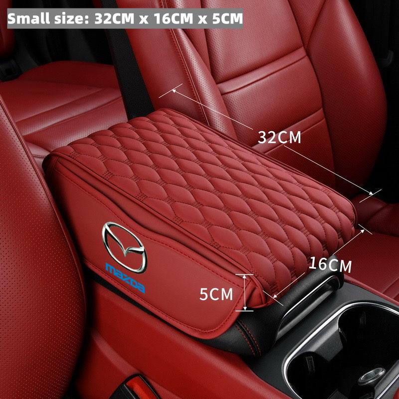 

Auto Center Console Armrest Cushion Leather Armrest Pad Storage Box for Mazda 3 bk bl 323 Axela Atenza CX-3 CX-4 CX5 CX-7 Car