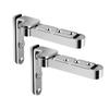 Upgrades Cabinet Hinges 110 Degree Swing Door Hinges Quiet Operate Door Hinges Heavy Duty Hinges Set for Office Door