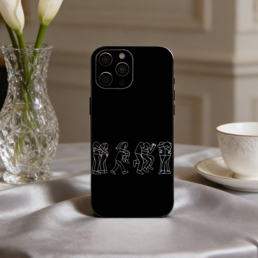 C-Catfish And B-Bottlemens Phone Case For iPhone 17pro, 16,15,14,13,12,11 X XR Plus,Others Soft Black Cover