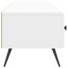 TV Cabinet High Gloss White 147 x 34.5 x 30 cm Particleboard