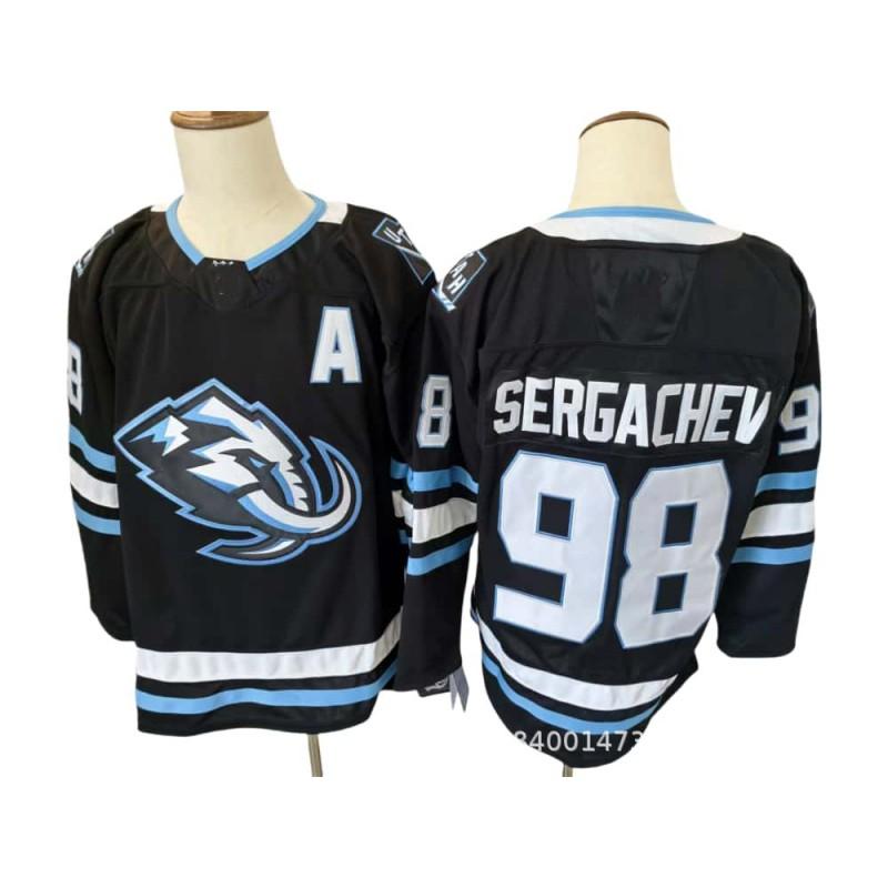 Vintage Utah Hockey Jersey 9 Embroidered Ice Practice Shirt Mens Cotton Blend Retro Team Uniform