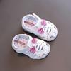 Summer Sandals Princesses Shoes For Girls Baby Breathable Hoolow Out Bow Shoes Flat Beach Sandals