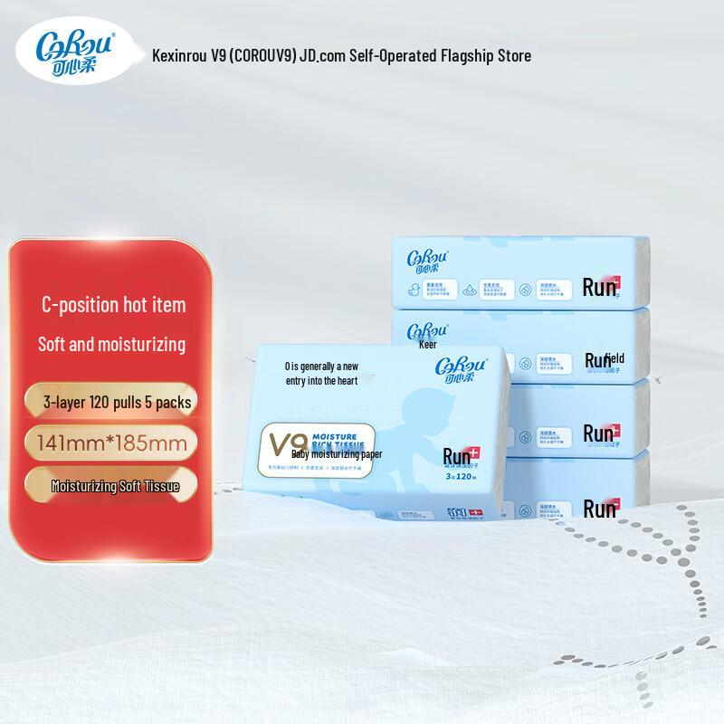 Fazzoletti Viso Crema Morbida COROU Cloud