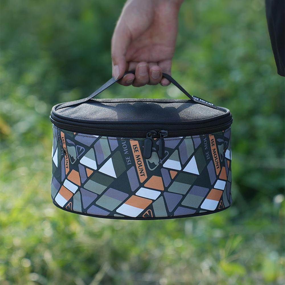 Camping Cookware Storage Bag Waterproof Camping Tableware Organizer Large Capacity Camping Utensils Handbag for Outdoor Camping