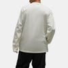 Y-3 FW23 Solid Color Crew Neck Loose Long Sleeve T-Shirt Unisex Tops White IQ1834