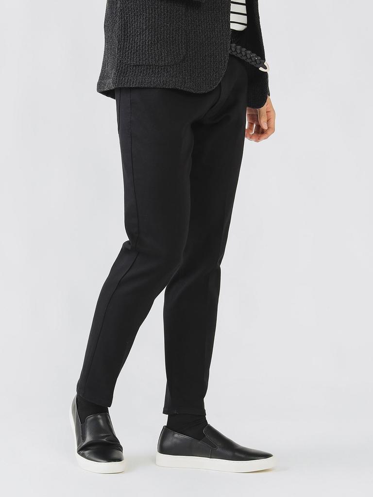 Beams Heart Stretch Tailored Denim Size M Men's 5-Pocket Jeans, Black,