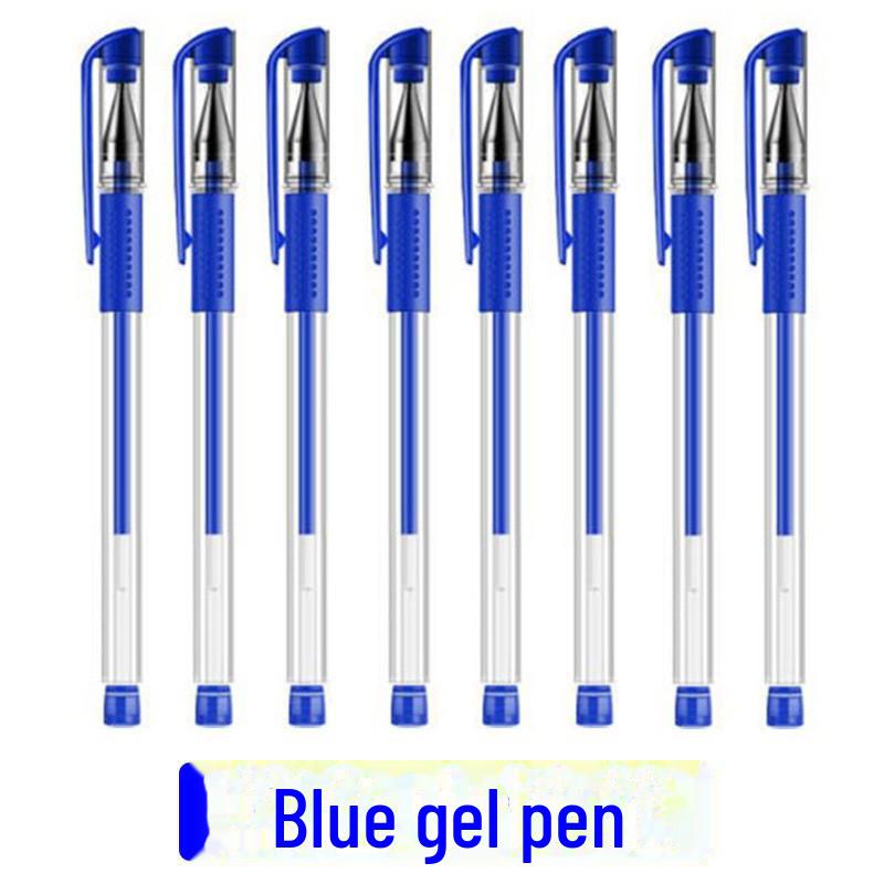 European Standard Black Gel Pen - 0.5mm Signature & Exam Pen for Students, Stationery Supplies