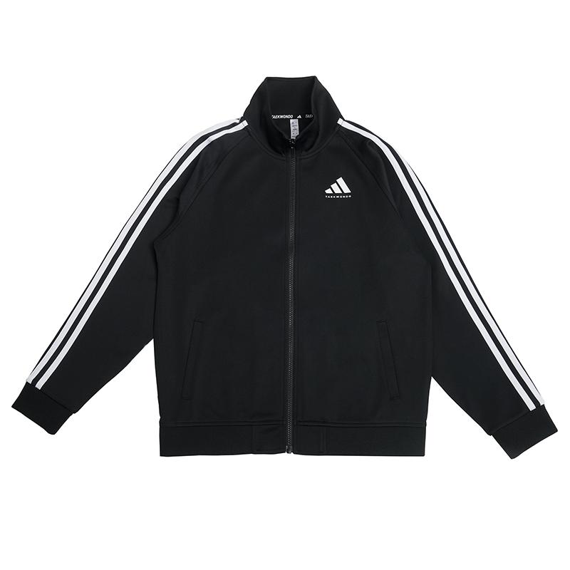 Adidas Jackets & Coats 110 164 Unisex Black White TR30JTK-BW