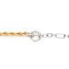 Women Asymmetric Gold Silver Necklace Unisex Chain Necklace Fashion Jewelry Stylish Collarbone Chain Metal Texture