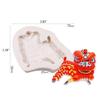 Chocolate Baking Mold Chinese Style Dragon and Lion Dance 3D Cake Molds Durable
