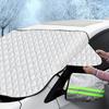 Car Snow Cover Front Windshield Waterproof Magnetic Sunshade Cover Window Rearview Mirror Protector Exterior Auto Accessories.