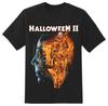 Herren Halloween II Michael Myers Poster T-Shirt Schwarz