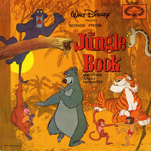

LP Record JUNGLE V.I.P.S Songs From The Jungle Book And Othe HMA226 Hallmark Marble UK Childrens Used