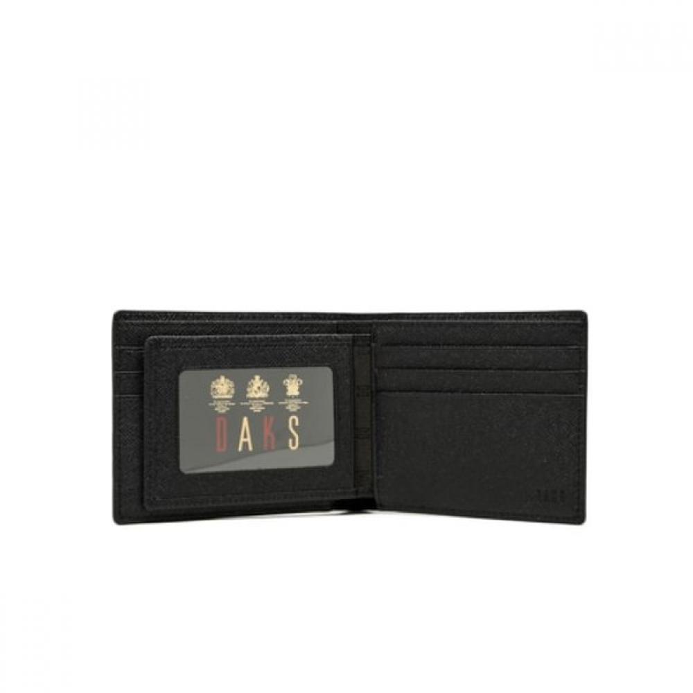 Daks Black Lewis Dd Pattern Pvc Wallet Dbwa6e123bk