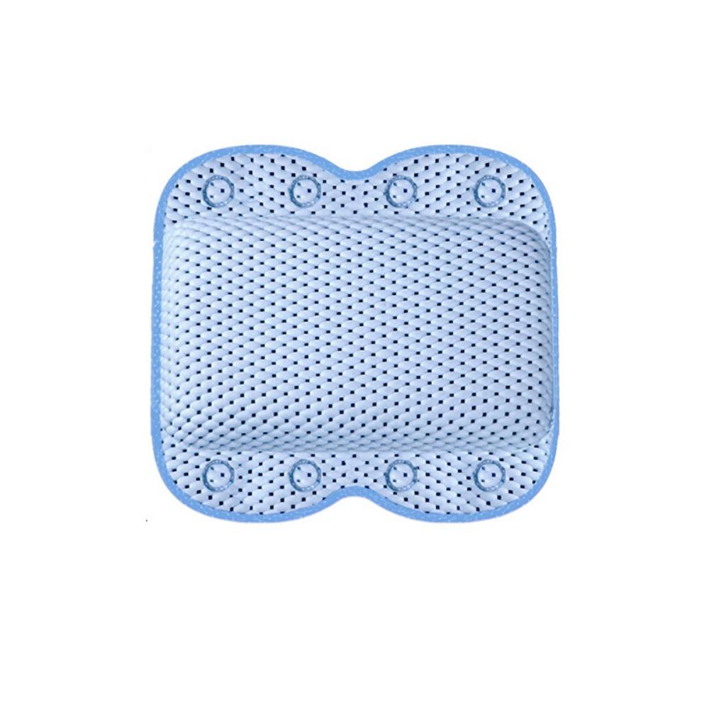 

Подушка для ванны из губки с 8 присосками, моющаяся подушка для ванны, удобная подушка из ПВХ-пены, домашний декор синий