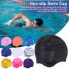 Swimming Cap Large Silicone Swim Cap with 3D Ear Protection Non-Slip Waterproof Bath Cap for Women Men Long/Short Hair