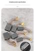 Carbon Brush Set for Angle Grinders, Cutting Machines, Hand Drills, Polishers, Sanders, Impact Drills, and Motors