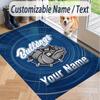 Custom Text Printed Rug Canterbury-Bankstown Bulldogs Non Slip Floor Carpet For Home Room Decor