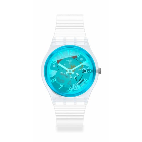 

Swatch Monthly Drops GW215 Clear Watch
