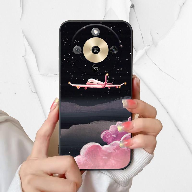 For Honor X9d Case Soft TPU Phone Case For Honor Magic8 Lite Matte Back Cover For Honor X70 Shockproof Silicone Bumper Funda