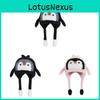 Penguin Plush Beanie Cap For Winter Outdoor Cold Weather Protection