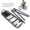 Bike Luggage Rack  Aluminium Alloy 111lb Load Light Weight Rear Bike Rack Easy Installation for Road Bikes