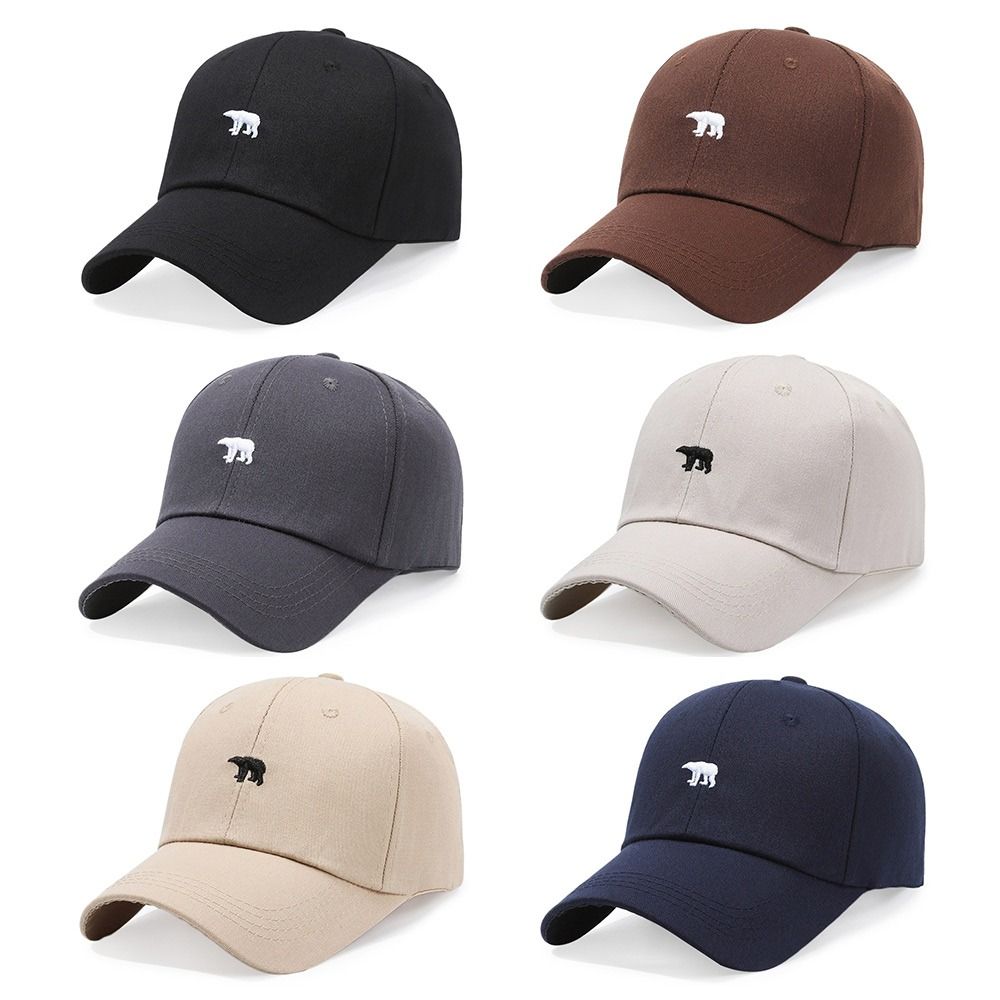 Breathable Baseball Cap Embroidery Sun Visors Casual Snapback Hat for Men Women