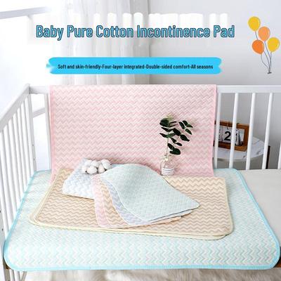 Waterproof Cotton Baby Diaper Pad - Washable & Breathable for Newborns
