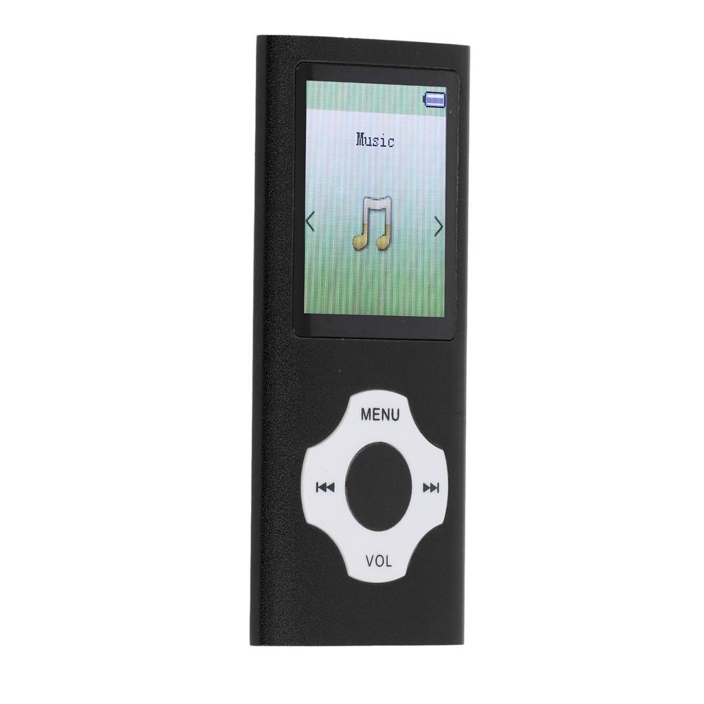 MP3 MP4 Player HiFi Sound 1.8in Color Screen 128GB Expandable Portable Video Music Player with Electronic Book Voice