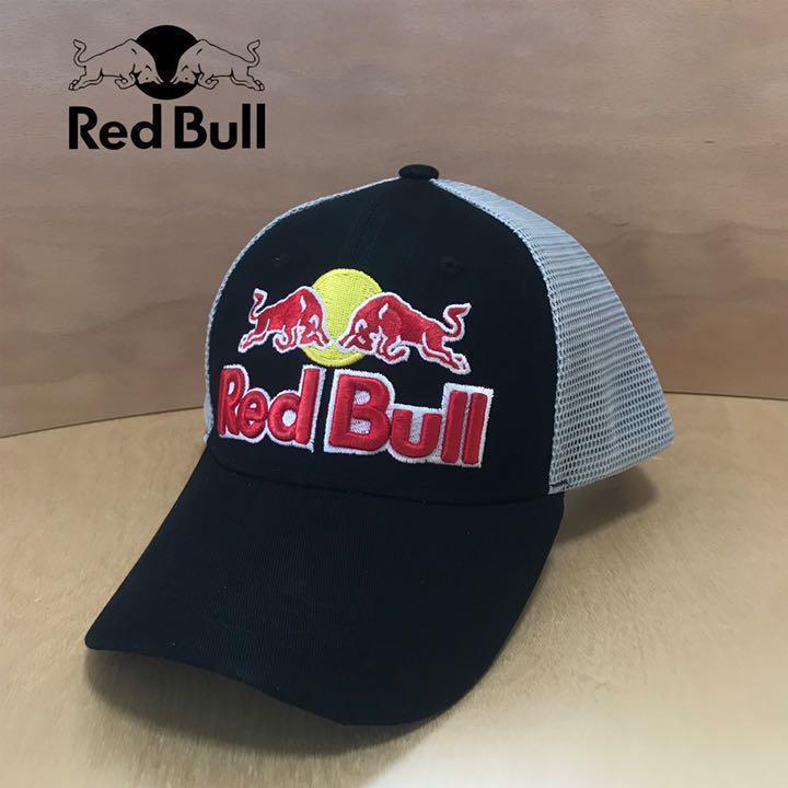 

[Б/У] REDBULL Мужская кепка-снэпбэк Серая сетчатая