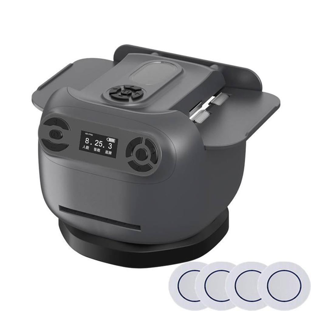 2-in-1 Automatic Card Shuffler & Dealer Rechargeable Eletric Shuffling and Dealing Machine for Poker Blackjack Texas Holdem