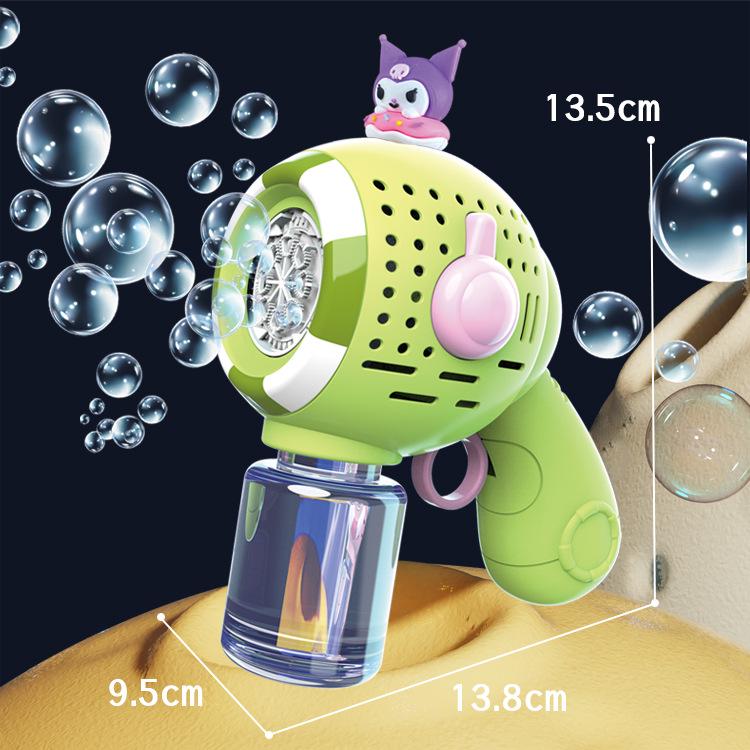 Children's Astronaut Bubble Gun - Automatic Gatling Bubble Machine Toy