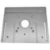 Multifunctional Aluminium Router Table Insert Plate Woodworking Electric Wood Router Flip Plate for Working Benches Router Plate