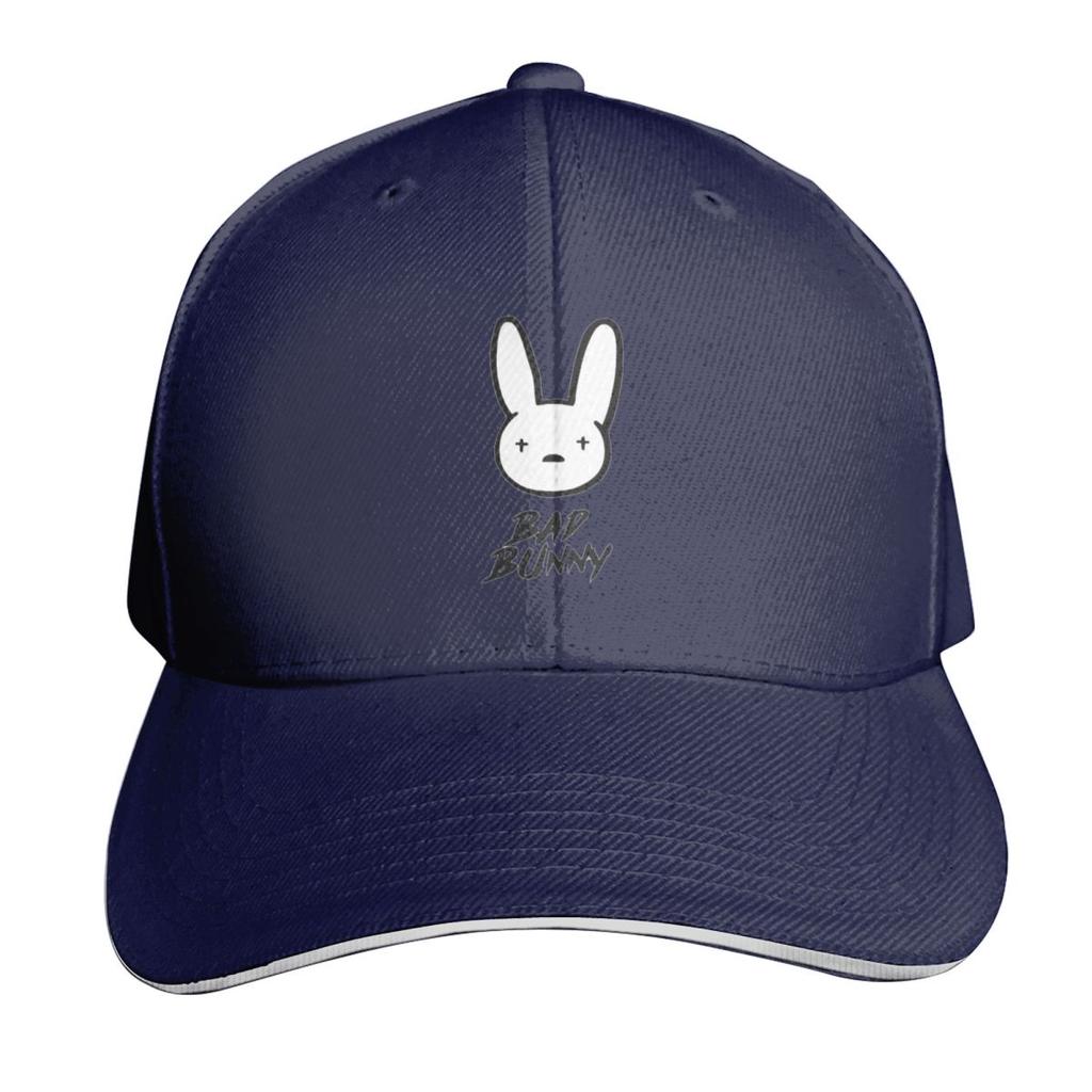Bad Bunny Rapper Reggaeton Artist Cap Fashion Casual Baseball Caps Adjustable Hat Hip Hop Summer Unisex Baseball Hats