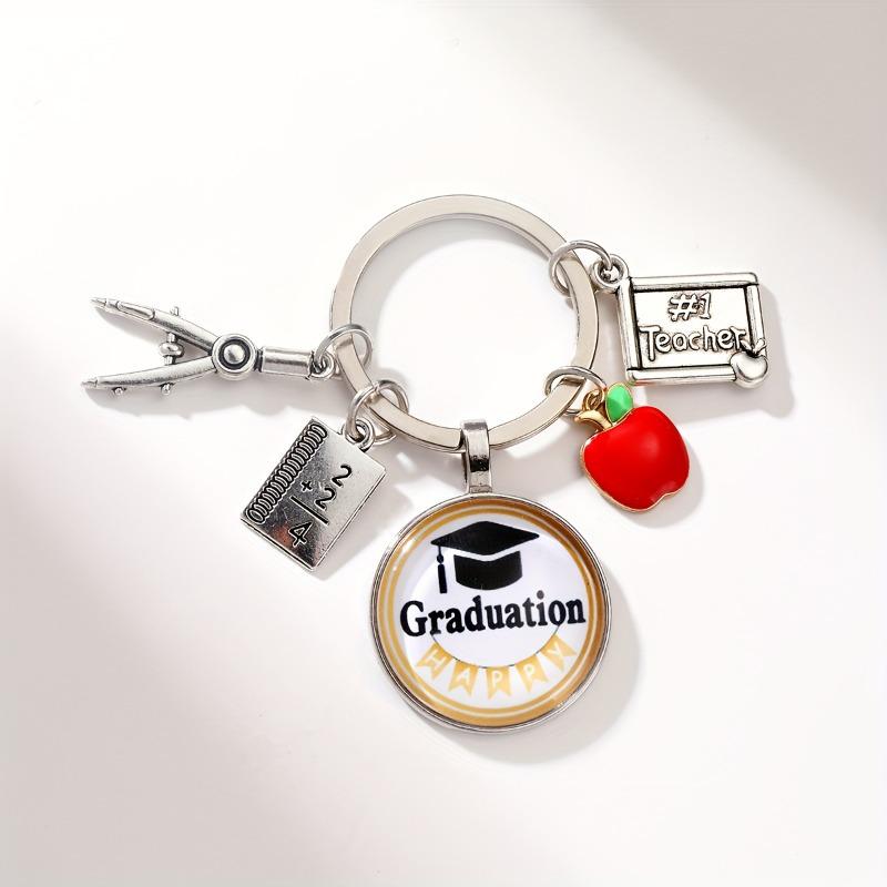 Graduation Cap Keychain: Perfect Graduation or Teacher's Day Gift