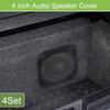 ACROPIX Universal 4" Car Speaker Grille Cover Mesh Square 4" Audio Speaker Subwoofer Guard