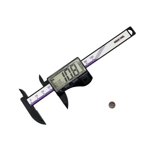 GRATTOOL (GT Arcland Sakamoto) Carbon Digital Caliper, 100mm, GTDC-100