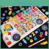 Kids Wooden Fishing Logarithmic Board With Number And Letter Matching For Early Learning