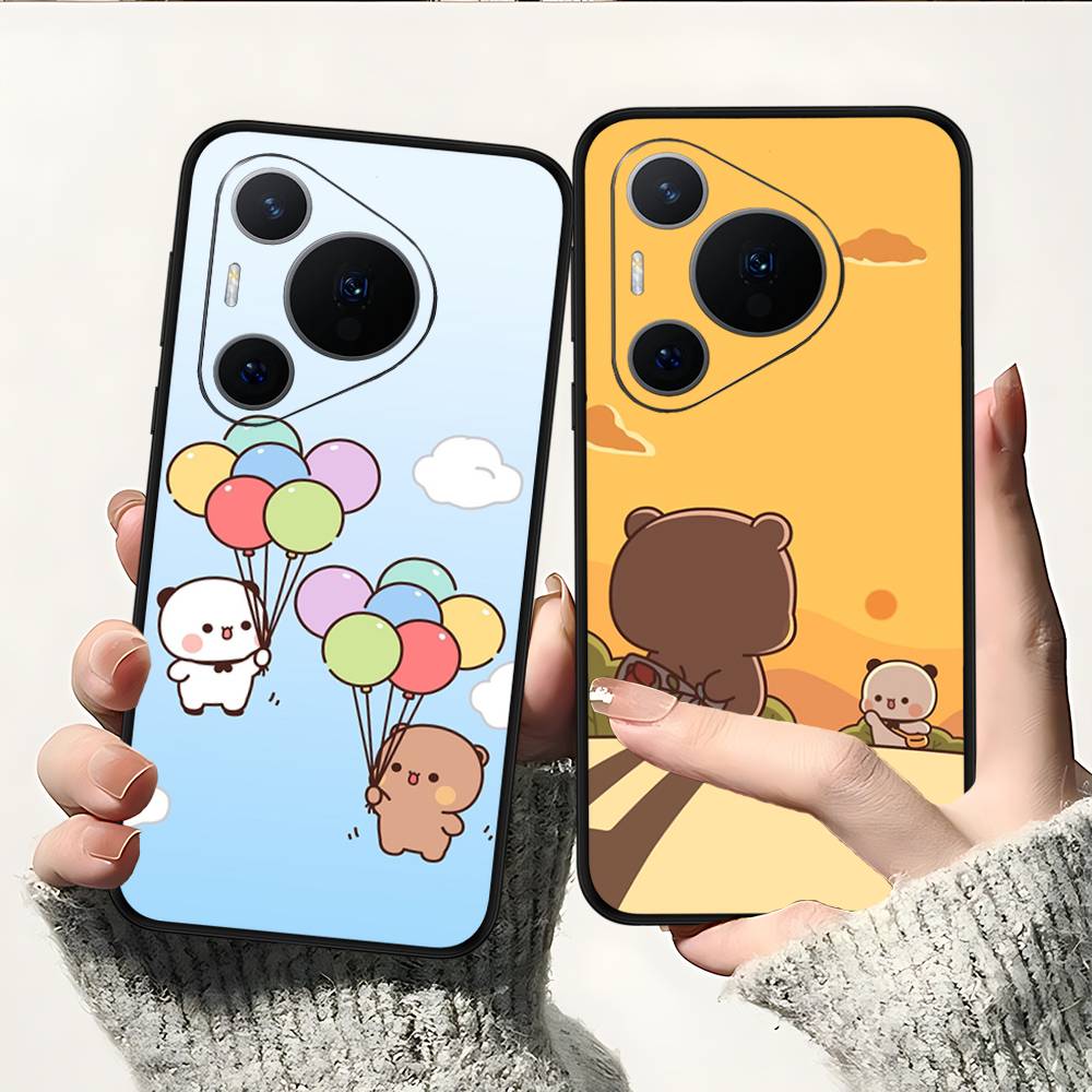 Cute Bubu Dudu Cartoon Phone Case For Huawei P 8 9 10 20 30 40 50 Pro Lite Psmart Honor 10 Lite 70 Mate 20lite