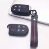 Key Fob Cover for Jeep cherokee charger challenger durango grand 300 pacifica with Keychain Anti-Scratch Guard Shockproof Protection