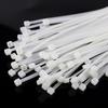 Nylon Self-Locking Cable Ties Assortment: Sizes 3*100, 4*150, 8*200, 250, 300, 5*350, 400 - Plastic Bundling Ties.