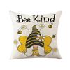 Pillow Cover Sunflower Cartoon Bee Home Decoration Cushion Cover Nordic Style Sofa Pillow Cover