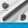Modern Minimalist Gold Cabinet Handle, Light Luxury I-Shaped Black Drawer Pull