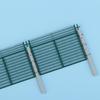 Ho Scale Protective Fence With Columns Model For Diy Building Fence Wall Sand Table Railway Train Scene Diorama Kit