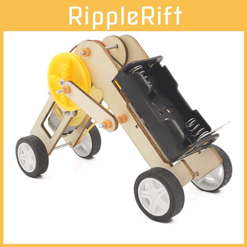 Pädagogisches DIY Holz-Wurm-Roboter-Bausatz für Grundschüler